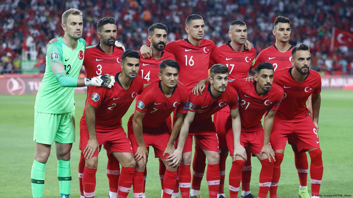 teamfoto voor Turkije